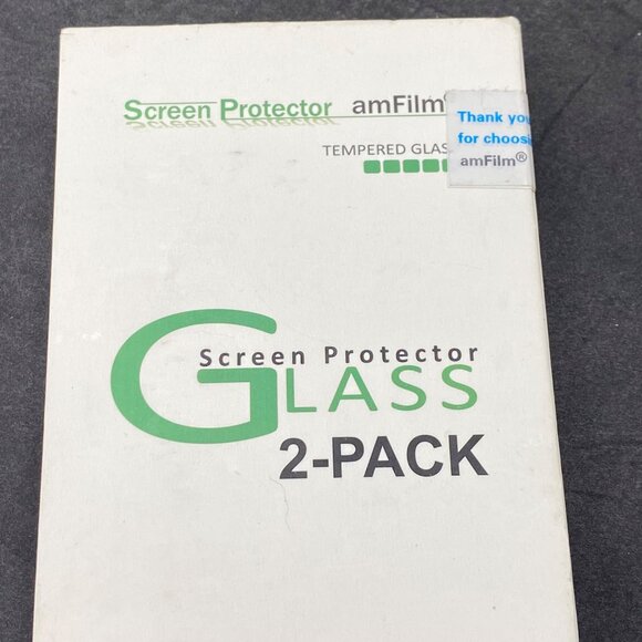 amFilm Tempered Glass Screen Protector For iPhone 8/7/6S/6 2-Pack Ultra Clear Bu - Picture 7 of 7